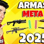 Comparativa de las mejores armas de Free Fire en 2025